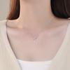 Exquisite Bow Necklace for Women, Light Luxury, High Grade, Sweet, New Collar Chain Necklace Ornament