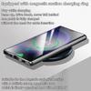 Case for iPhone 13 Pro Max/ 13Pro,with Double Sided Magnetic Tempered Glass cases,Magsafe Wireless Charging Magnetic Adsorption Metal Bumper cover