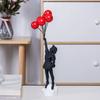 Фигурка девушки-летающего шара Banksy, современное искусство, скульптура, фигурка из смолы, ремесло, украшение, коллекционная фигурка, украшения, подарки