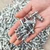 10pcs Carbon Steel Petal Rivet Multiple Sizes Expansion Screw Wall Hanging Jack Nut  Machine