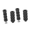 2 Pair Motorcycle Brake Foot Peg CNC Process Plating Precise Fit For M6 6mm Mounting Bolts Motorbike