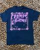 Мужская футболка The Cramps Band Music темно-синяя Хлопок Унисекс S-234Xl