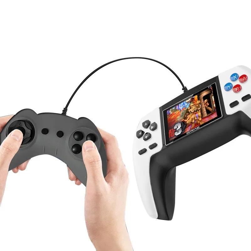 Игровая консоль P5 Портативная со встроенными 520 играми Игровая консоль Контроллер 2,4-дюймовый ЖК-дисплей Ностальгическая Классическая Ретро Мини Портативная игровая консоль