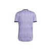Adidas Real Madrid Away Player Version Short Sleeve Sports T-Shirt Men Sports Tops Purple H18492