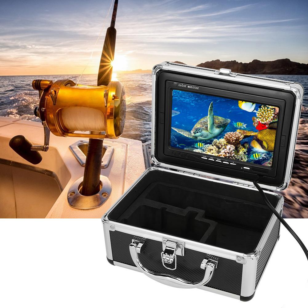 98.4ft 1000 TVL Underwater Camera Fish Finder 6LED IP68 Fishing Camcorder ( Plug )