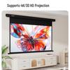 IN&VI 133-Inch Electric Remote Controlled Projection Screen