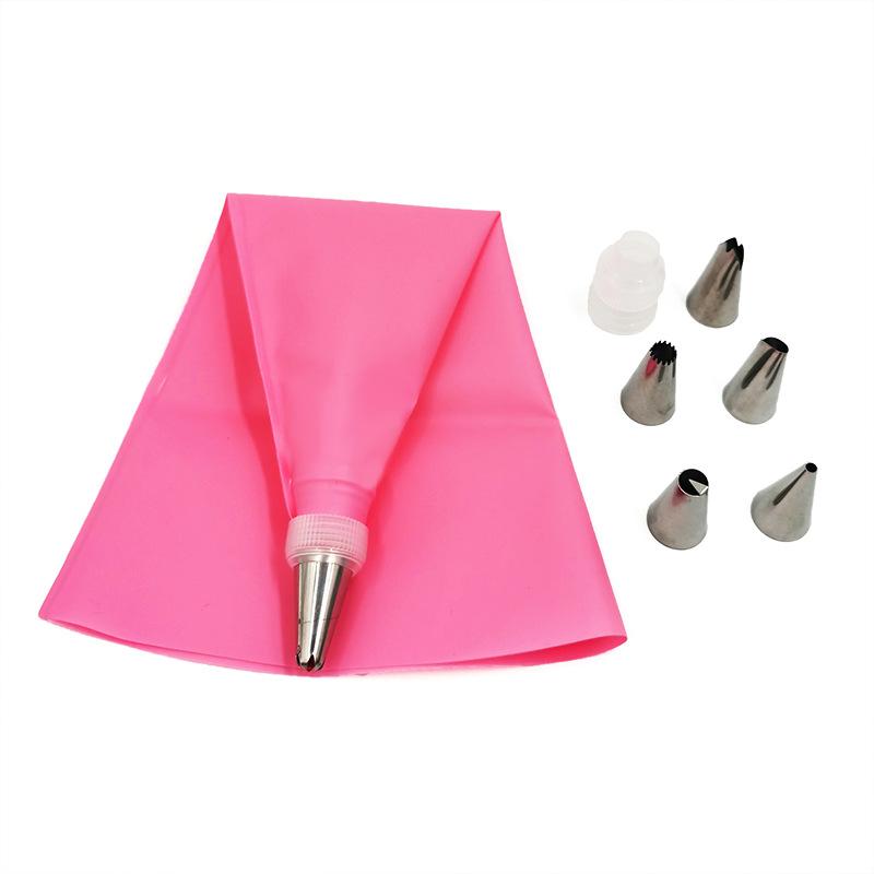 8 шт., силиконовые насадки для кондитерских мешков, кухонные насадки для кондитерских мешков «сделай сам», набор насадок для украшения торта, инструменты