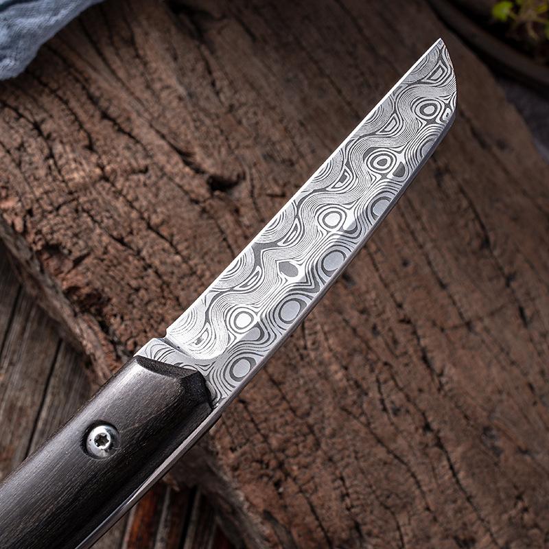 Кухонный нож с дамасским узором, нож для обвалки из нержавеющей стали, кованый нож для фруктов, нож для мяса, нож для резки мяса