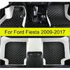 Автомобильные коврики для Ford Fiesta 2009 2010 2011 2012 2013 2014 2015 2016 2017 Автомобильные подставки под ноги Аксессуары для интерьера