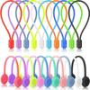 Magnetic Cable Ties Reusable Magnetic Cable Organizers Magnetic Cable Clip Silicone Cable Ties 147