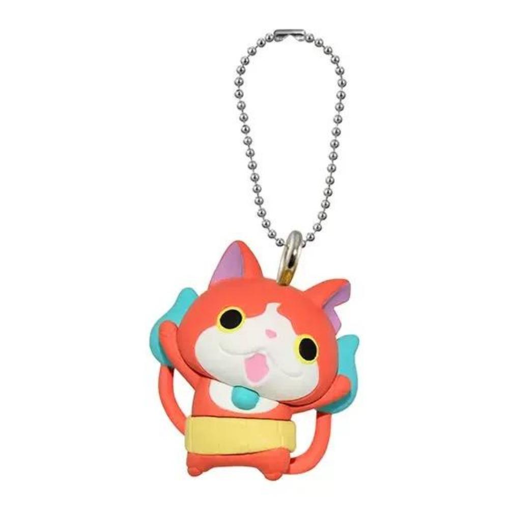 Bandai Genuine Gashapon Toys Yo-kai Watch JIBANYAN Cute Limited Action Figure Ornaments Pendant Phone Charms