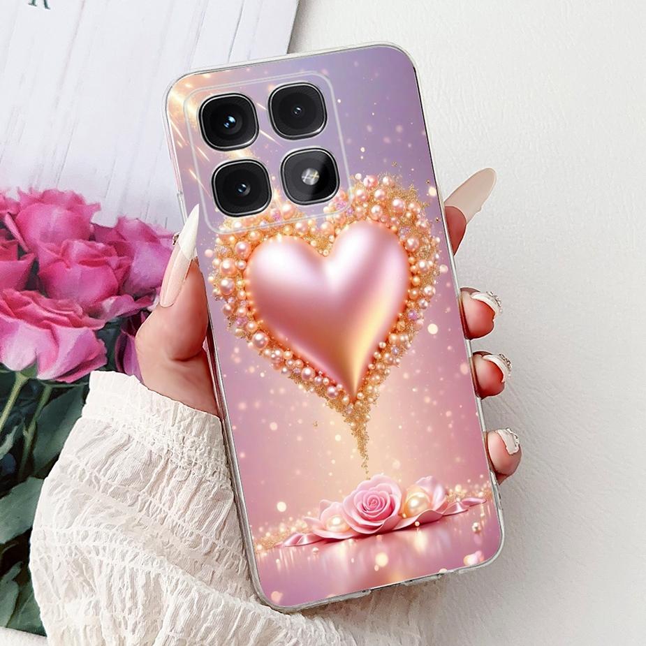 For Xiaomi Mi 14T Pro Case Cute Cat Fashion Painted Cover Soft Silicone Phone Case For Xiaomi 14T Pro Mi14T 5G Back Cover Bumper