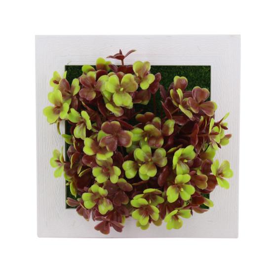 Artificial Flower Succulent Plant Wall Art Frame Living Room Wedding Party Decor