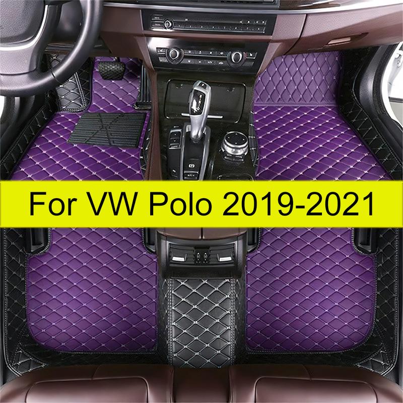 Автомобильные коврики для VW Volkswagen Polo Хэтчбек Подставки под ноги Автомобильный ковер Чехол Аксессуары для интерьера