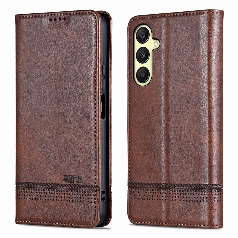 Кожаный чехол для Samsung S26 S25 S24 S23 S22 S21 S20 Ultra Fe S8 S9 S10 Plus S25 Edge Чехол Роскошный Магнитный Чехол-книжка для телефона