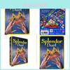 Splendor Duel Карточная игра-головоломка с пластиковыми игральными картами для семейного веселья и детей от 10 лет и старше