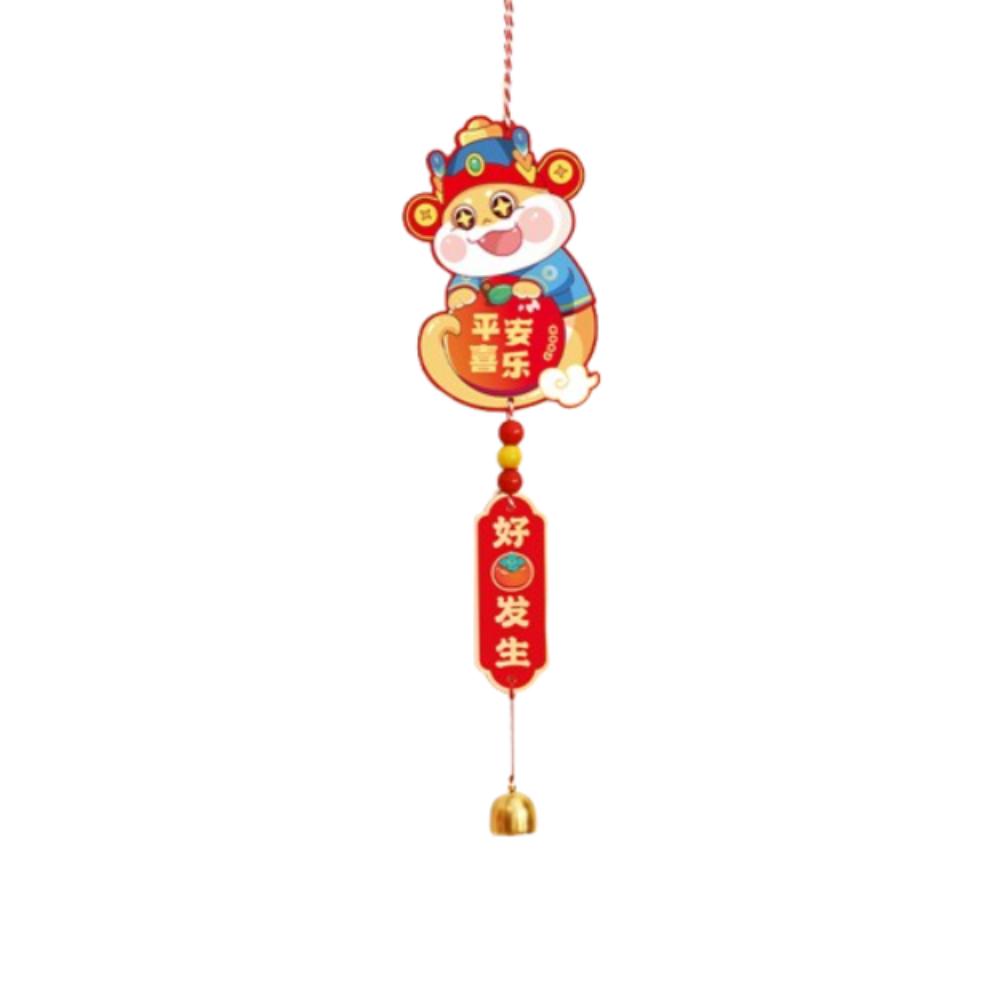 Blessing 2025 New Year Lucky Pendant Festival Fu Character Hanging Ornament  Home New Year Decor