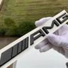 Автомобильная наклейка Металлическая 3D Задняя Буквенная Эмблема Наклейка на Багажник для Mercedes benz AMG C E S GLE CLC Класса W204 W203 W205 W124 W221 W21