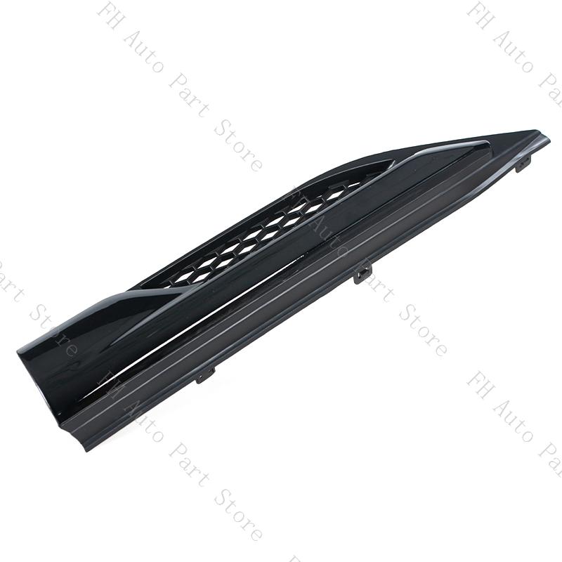 4PCS Front Door Fender Side Grille Leaf Plate Air Outlet Molding Trim Cover Strip For Land Rover Range Rover Evoque 2011-2019