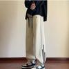 Spring and Autumn Men's New American Style Retro Leg Bangle Sports Casual Side Striped Sweatpants