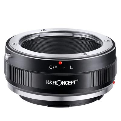Адаптер для крепления объектива Concept Lens Mount Объектив с ручным фокусом Leica L Mount с прямым магазином K&F C/YL Contax/Yashica (К/Г) Производитель