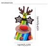 Paper DIY Christmas Hat Toy Santa Claus Kids Xmas Arts Hats Handmade Santa Hat  Kindergarten
