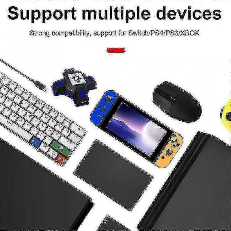 Supports Ns/ Ps5/ Ps4 / Ps3 / X Series ,keyboard Mouse Adapter