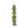 Yousheng Hamster Chew Toy Rich Fiber Teeth Grinding Toy Handmade Natural Grass Cake and Grass Ball for Small Animals