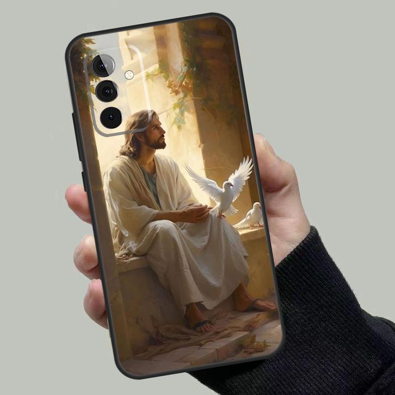 Христианская вера Иисус Чехол Для Samsung Galaxy A14 A24 A34 A54 A72 A52 A32 A22 A12 A51 A71 A33 A23 A13 A53 Чехол