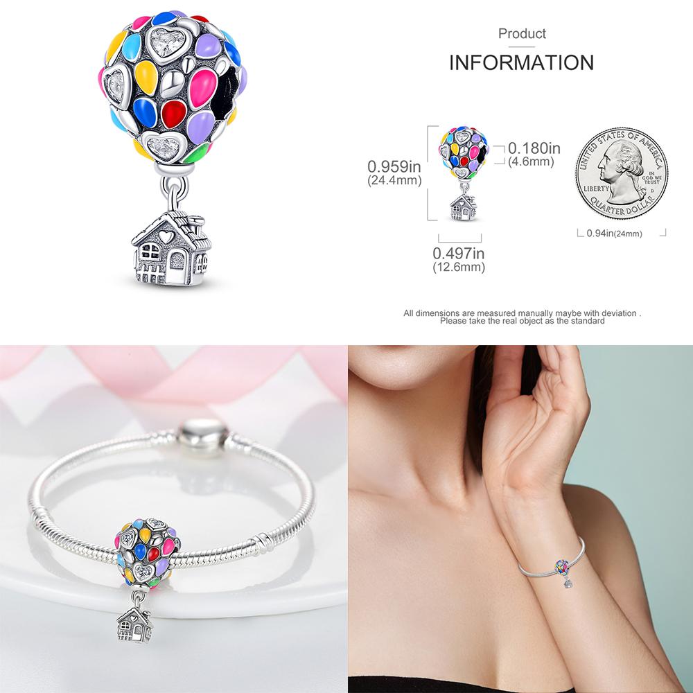 New In 925 Silver Charms Pendant Beads Fit 925 Original Bracelets For Women DIY Birthday Jewelry Gifts