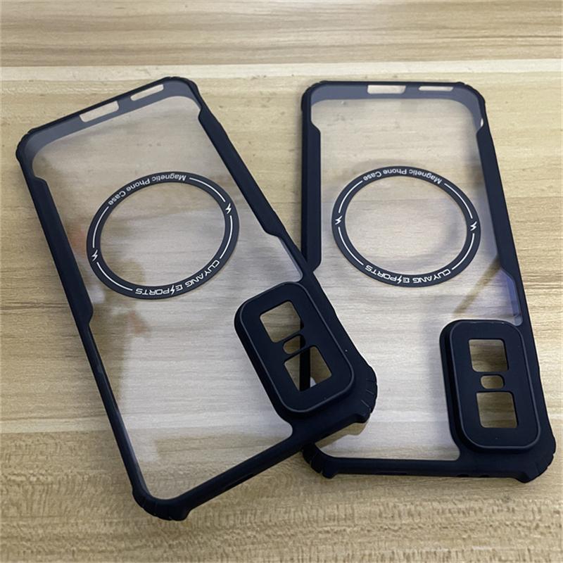 Case For Infinix GT 30 Pro Case Magnetic For MagSafe Clear Cover For Infinix GT30 Pro 5G Acrylic Protect Shell Shockproof Bumper