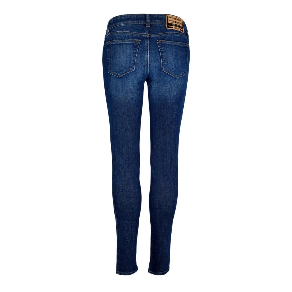 Diesel Womens/Ladies Mid Rise Straight Leg Jeans