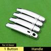 for Suzuki Swift 2004 - 2015 Chrome Handle Cover Trim Set Maruti DZire 2005 2007 2009 2011 2013 Accessories Stickers Car Styling