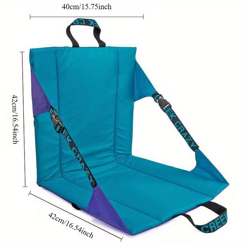 Портативное походное кресло для пикника, уличное сиденье-подушка, толстое влагостойкое кресло-подушка из Оксфорда, складное кресло, товары для любителей пеших походов на открытом воздухе LS