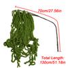 1PC Wool Wedding Decor Accessories Artificial Plants Soft Decoration Solid Party Simulated Long Spike Flower Wedding