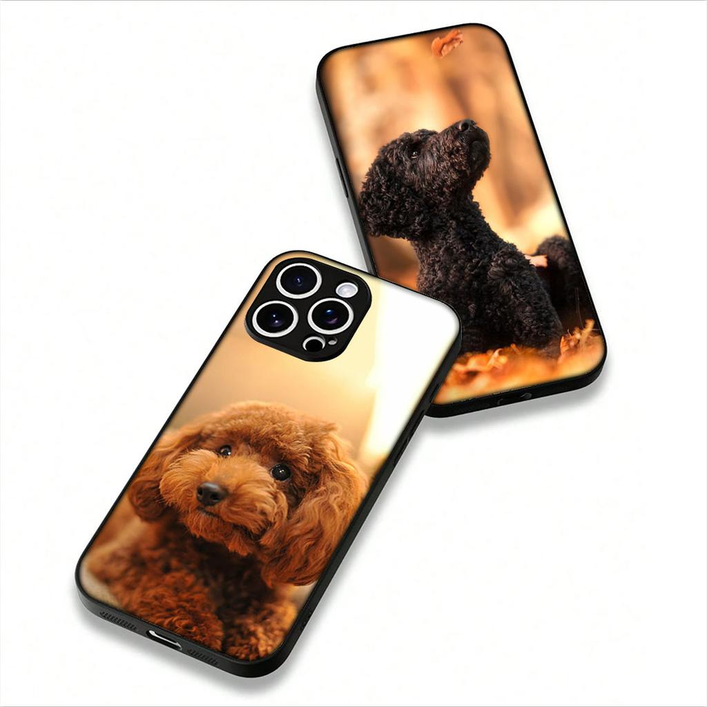 Чехол Cover для Samsung Galaxy A55 A56 A25 A36 A54 S8 S9 S21 S20 FE A53 A13 A12 A14 A33 A70 A71 A51 A21S Чехол Собака Пудель