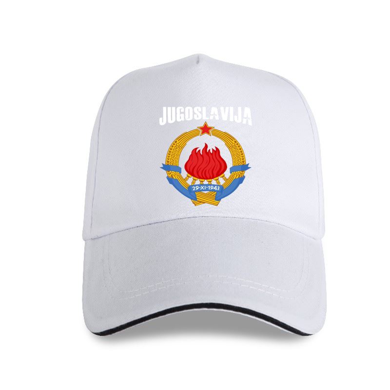 New Cap Hat Jugoslavija Yugoslavia Coat of Arms Baseball Cap 2021 Vintage Black High Quality Unisex Cotton Ringer