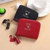 1Pc Short Women Wallets Mini Cute Coin Pocket Card Holder Ladies Female Purse  Zipper Wallet Small Wallet For Girls