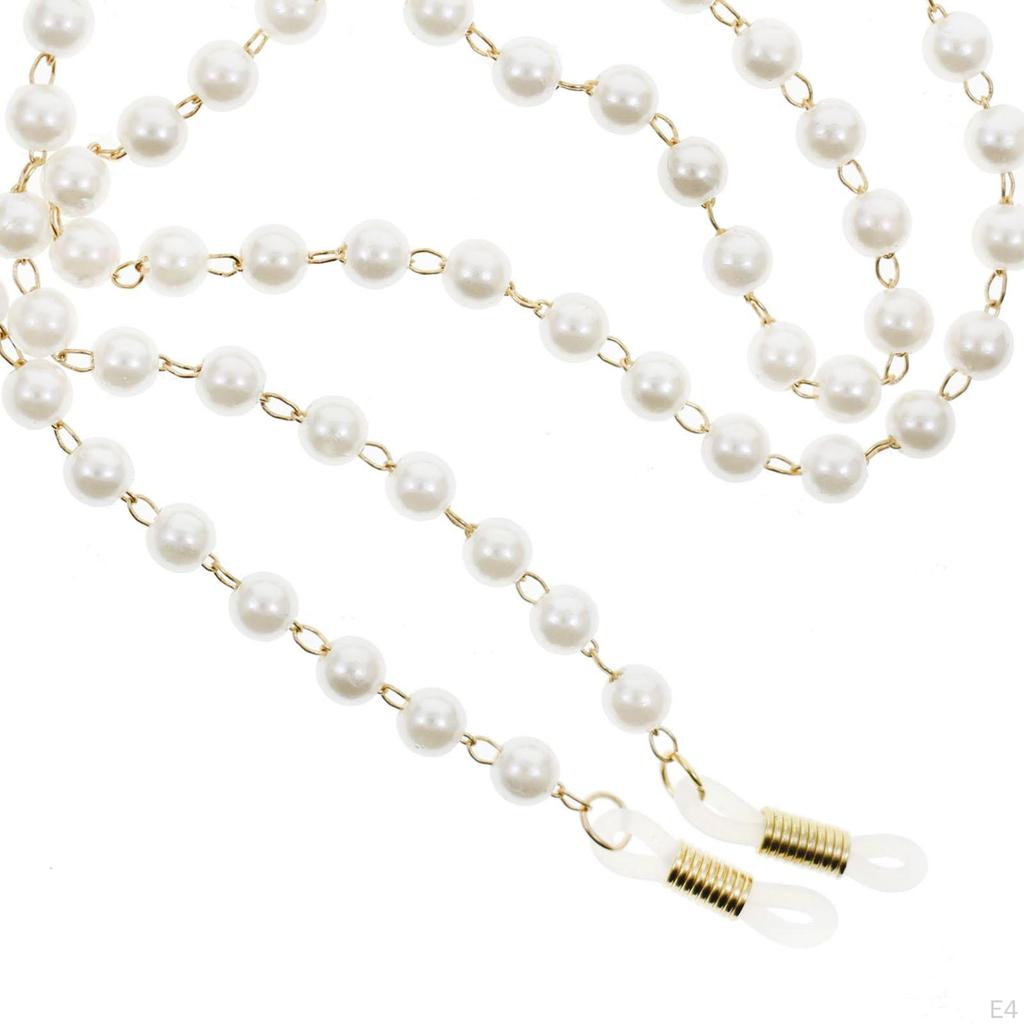 Цепочка для очков с бисером, фиксатор для очков, ремешок-держатель для клубной вечеринки