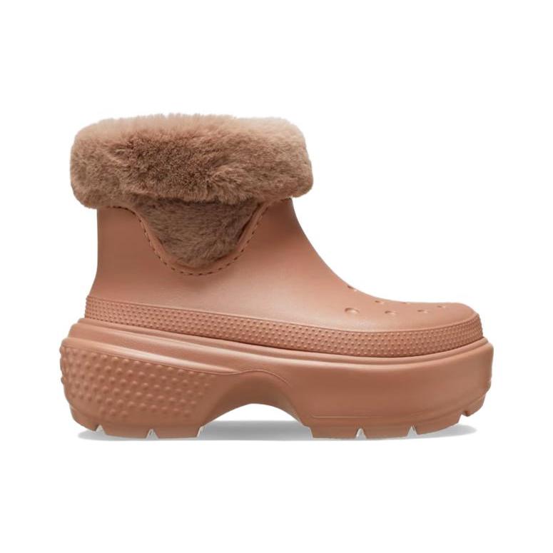 Crocs Женские утепленные ботинки Stomp 'Cork' 208718-2CC