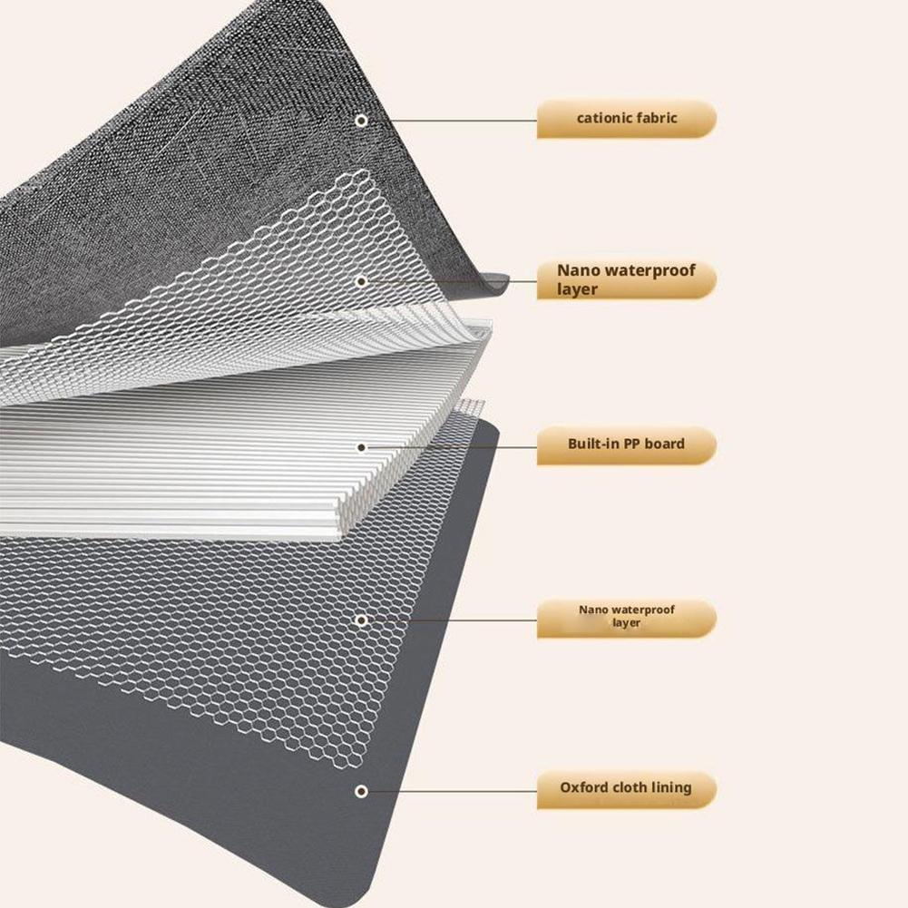 Большой складной тканевый ящик для хранения Многоцелевой органайзер для шкафа Складные штабелируемые контейнеры для хранения с крышкой для хранения одежды