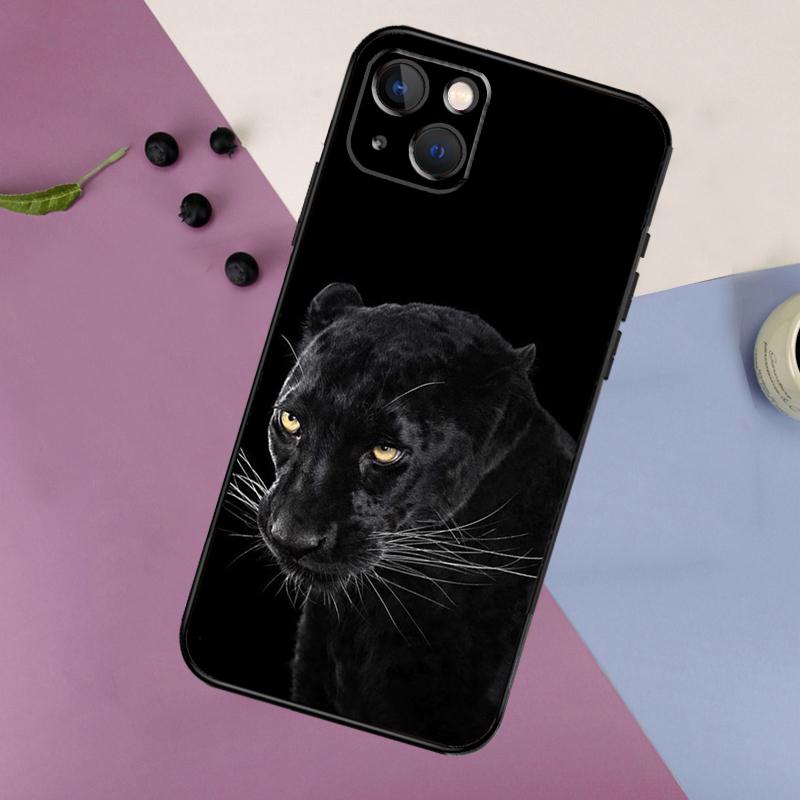 Силиконовый чехол с принтом гепарда и пантеры для iPhone 17 14 13 12 11 15 Pro Max 16 Plus 12 13 Mini 16e 17 Air Задняя крышка
