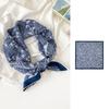 Summer 61 Silk Collection Women's Silk Scarf Medium Square Scarf Double Crepe Fashion Sunscreen Silk Scarf Mulberry Silk Lace Premium Sense