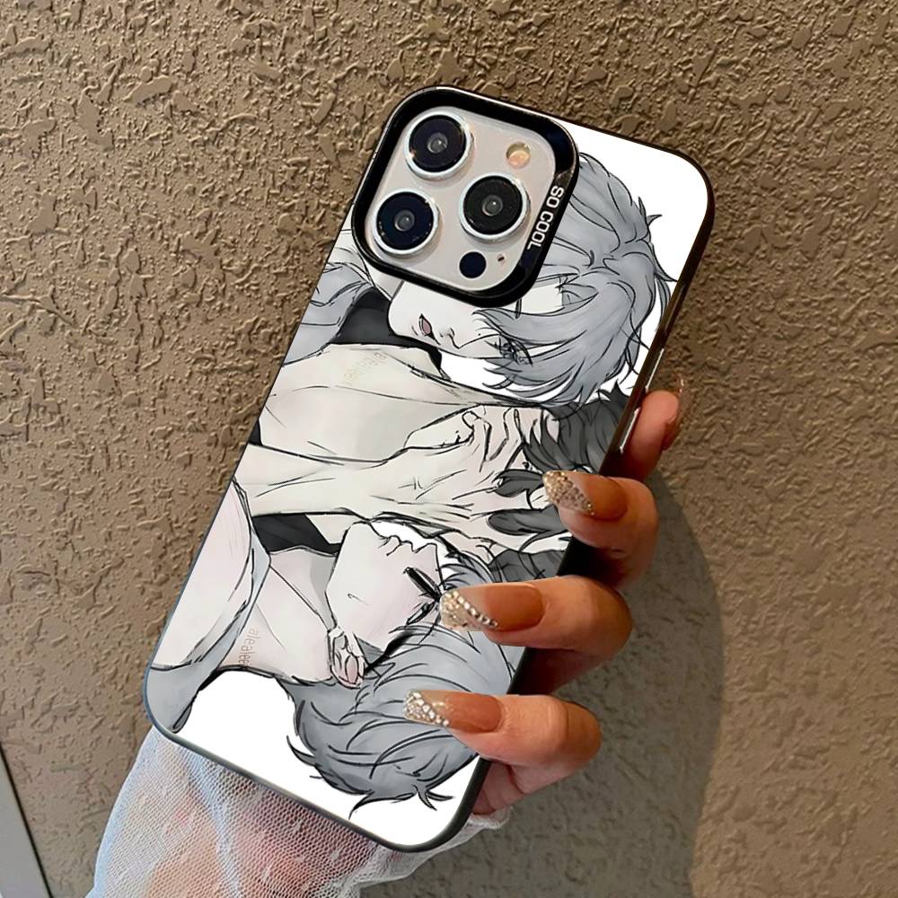 Чехол для телефона 'Nerd Project Bl Anime' для iPhone 17Air 16 15 14 13 12 11 Pro Max Plus Цветной Защита от падения