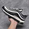 Sports Shoes Air Cushion Casual Full Palm Breathable and Wear-resistant Male and Female Couples Running Shoes Breathable and Comfortable