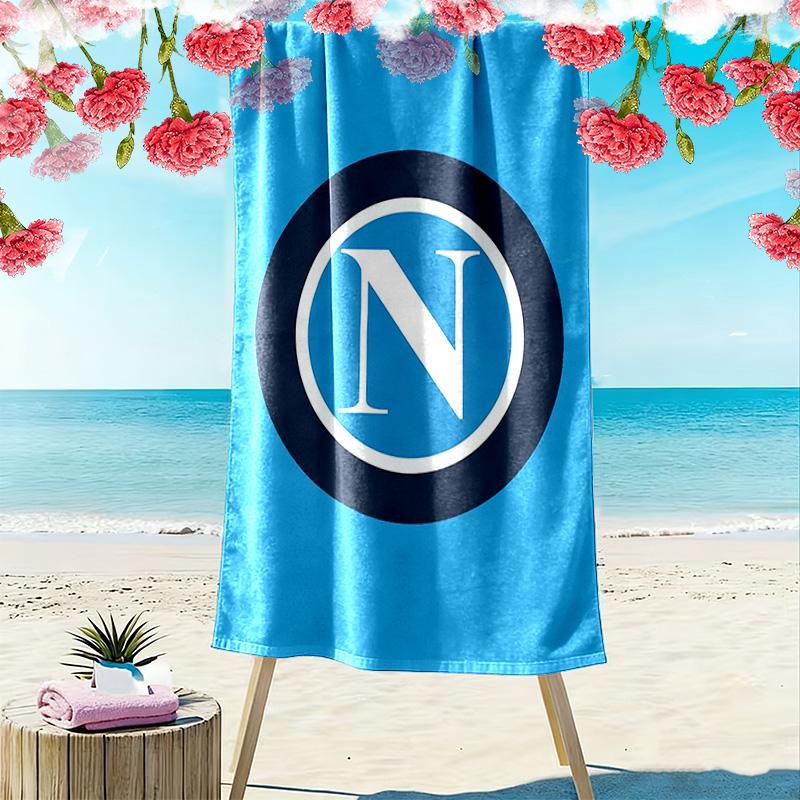 NAPOLI 2D Flat Print Beach Towel, Large Soft Quick Dry Towel for Beach Camping SwimmingDSTJ0925141