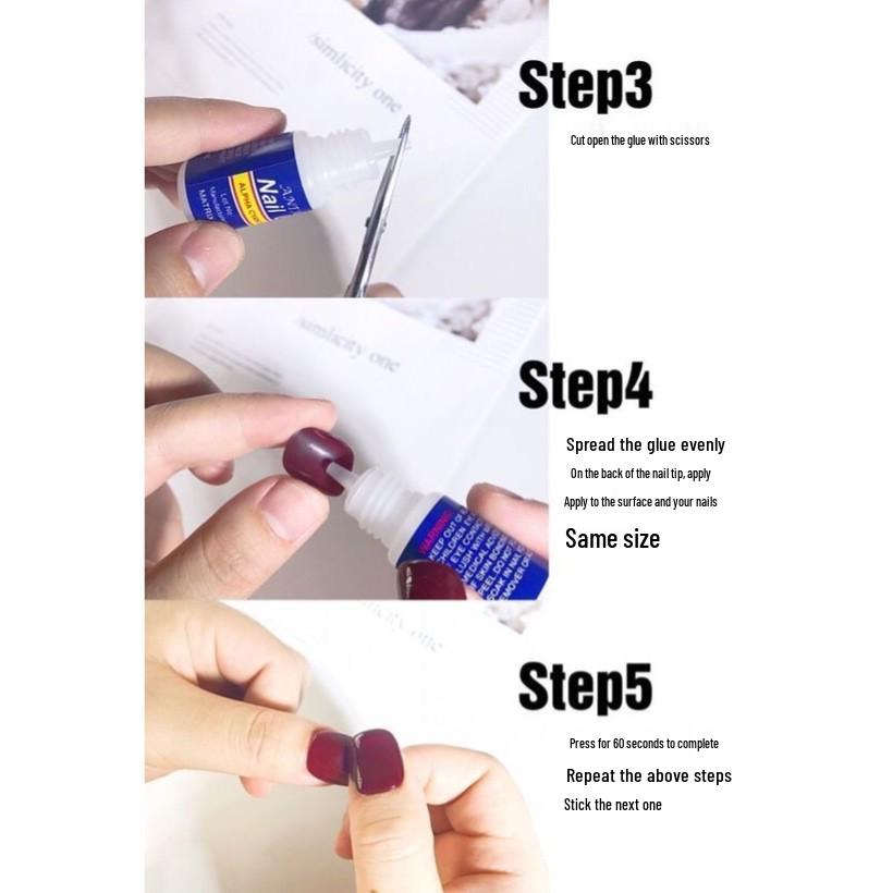 Sunset Goddess Gradient Rhinestone Handmade Wearable Nails - 285 Styles with Box Tool Kit