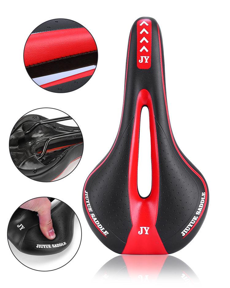 Гелевое сверхмягкое велосипедное седло MTB, полое велосипедное седло, велосипедные аксессуары для шоссейного горного велосипеда