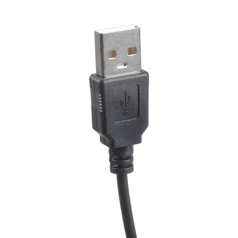 Регулируемый USB-кабель-контроллер вентилятора с 3 скоростями и переключением для двигателей постоянного тока 5 В, вентиляторов и охлаждающих вентиляторов (2-контактный, оголенные провода)