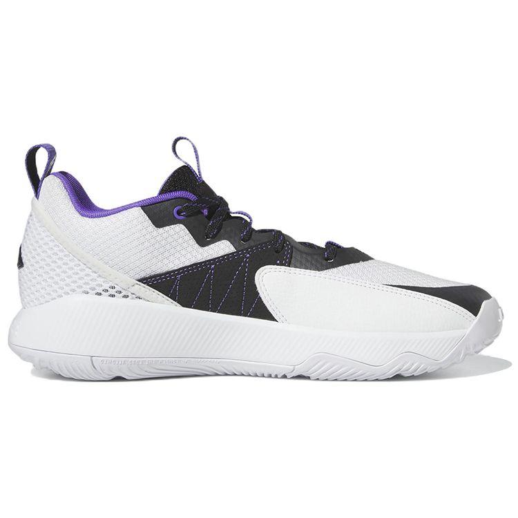adidas Мужские кроссовки Dame Certified EXTPLY 2.0 White Purple Rush Cloud-White Core-Black ID1810